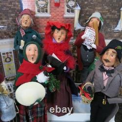 Lot of 8 Byers Choice $125.00 for the lot of 8