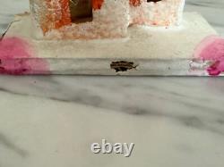Lot of 9 Putz Christmas Village Cardboard Houses Japan Glitter Vintage 30s-50s Lot of 9 Putz Christmas Village Cardboard Houses Japan Glitter Vintage 30s-50s