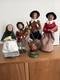 Lots Of 4 Thanksgiving Byer Choice Carolers Figurines
