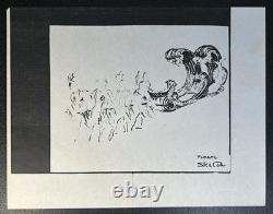 Louis Andrews Fischer Proteus Mardi Gras Float Sketch Spangenberg Studios Art
