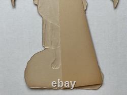 Lovely Large Antique German Angel Diecut Scrap Stand 1915 Lovely Large Antique German Angel Diecut Scrap Stand 1915