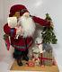 Lynn Haney 2000 Santa Christmas Morning Surprise #1090 Handmade And Signed