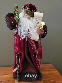 Lynn Haney Santa 1994 Signed 19 Your Christmas Majesty -Rare