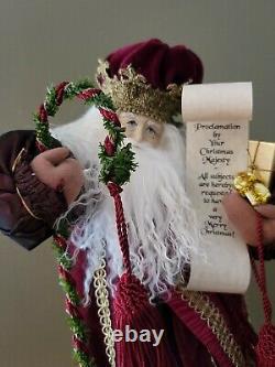 Lynn Haney Santa 1994 Signed 19 Your Christmas Majesty -Rare