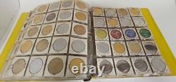 MARDI RAS DOUBLOON ALBUM CONTAINING APPROXIMATELY 273 1960-70's'S VINTAGE COINS