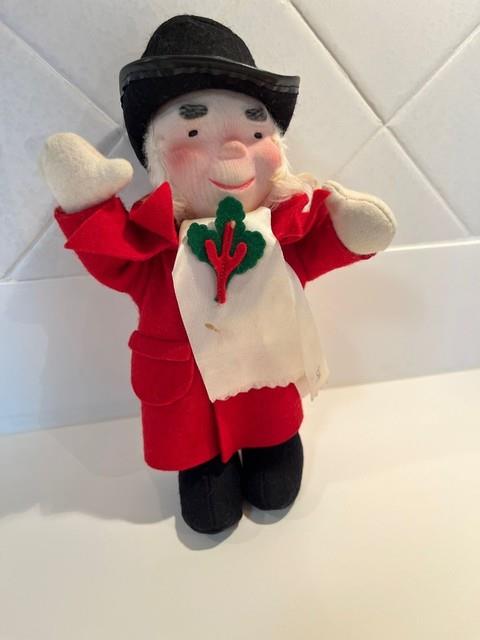 Marshall Field 1950 Uncle Mistletoe Doll 9 Inches Tall