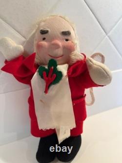 MARSHALL FIELD 1950 UNCLE MISTLETOE DOLL 9 inches tall