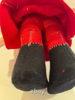 MARSHALL FIELD 1950 UNCLE MISTLETOE DOLL 9 inches tall