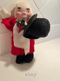 MARSHALL FIELD 1950 UNCLE MISTLETOE DOLL 9 inches tall
