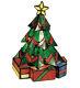 Meyda Tiffany Stained Glass Lighted Christmas Tree Lamp Lighted Sculpture
