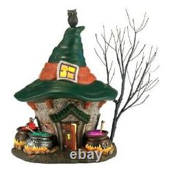 MINT Dept 56, Three Witches Cauldron Haunt #4030758, Witch Hollow Halloween