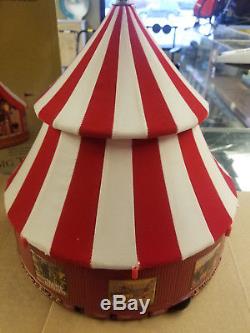 MINT Mr Christmas Gold Label Worlds Fair Big Top Lights Music Animated Box Works