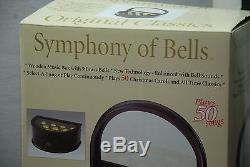 MINT Mr. Christmas Symphony of Bells Heirloom Quality Music Box Gold Label 50 So