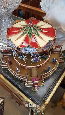 MR CHRISTMAS 1997 HOLIDAY AROUND THE CAROUSEL 30 Songs With Lights mirrors music +