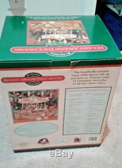 MR CHRISTMAS 1997 HOLIDAY AROUND THE CAROUSEL 30 Songs With Lights mirrors music +