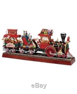 MR. CHRISTMAS ANIMATED MUSICAL SANTA'S EXPRESS TRAIN With SMOKE