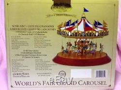 MR. CHRISTMAS GOLD LABEL 75th ANN WORLD'S FAIR GRAND MUSICAL CAROUSEL IN BOX