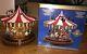 Mr. Christmas Gold Label Collection Carousel With Flags Big Carousel Please Read