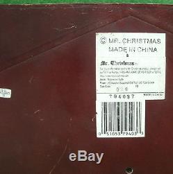 MR CHRISTMAS Gold Label NUTCRACKER SUITE BALLET Animated Wood Music Box 79403