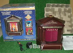 MR CHRISTMAS Gold Label NUTCRACKER SUITE BALLET Animated Wood Music Box 79411