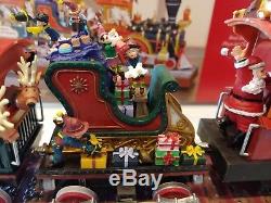 MR CHRISTMAS Holiday Animated Musical Santas Express Train NEW IN BOX
