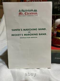 MR. CHRISTMAS Holiday Innovation Santa's Marching Band 8 Musical Bells 35