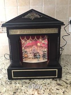MR CHRISTMAS NUTCRACKER SUITE BALLET Animated Wood Music Box