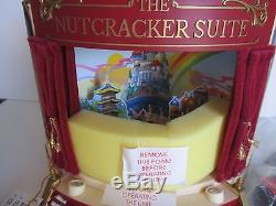 Mr. Christmas Nutcracker Suite Gold Label Nib Wonderful Animation & Music