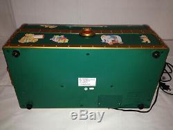 MR. CHRISTMAS Santa's Musical Toy Chest Plays 35 Carols Animated 1994