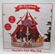 Mr. Christmas World's Fair Big Top Animated Circus Lights & Music New (dec 2024)