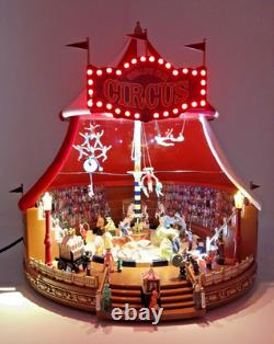 MR. CHRISTMAS WORLD'S FAIR BIG TOP ANIMATED CIRCUS LIGHTS & MUSIC NEW (Dec 2024)