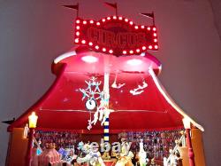 MR. CHRISTMAS WORLD'S FAIR BIG TOP ANIMATED CIRCUS LIGHTS & MUSIC NEW (Dec 2024)