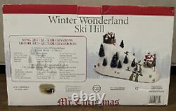 MR CHRISTMAS Winter Wonderland Musical Alpine Slalom Ski Slope Brand New Seald