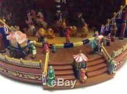 MR. CHRISTMAS World's Fair Big Top -Gold Label With Box MUSIC MOVING