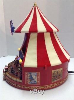 MR. CHRISTMAS World's Fair Big Top -Gold Label With Box MUSIC MOVING