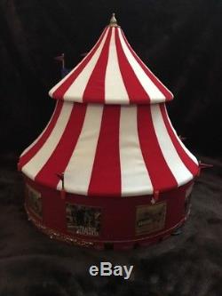 MR. CHRISTMAS World's Fair Big Top -Gold Label With Box MUSIC MOVING