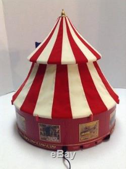 MR. CHRISTMAS World's Fair Big Top -Gold Label With Box MUSIC MOVING