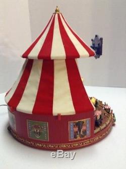 MR. CHRISTMAS World's Fair Big Top -Gold Label With Box MUSIC MOVING