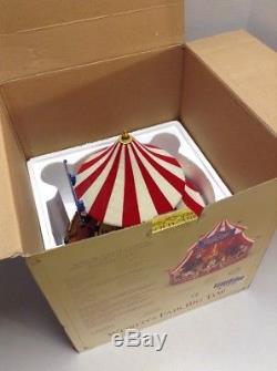 MR. CHRISTMAS World's Fair Big Top -Gold Label With Box MUSIC MOVING