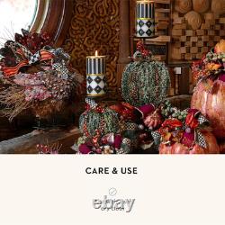 MacKenzie Childs Harvest Turkey, Thanksgiving Turkey Decor, Centerpiece Figurine MacKenzie Childs Harvest Turkey, Thanksgiving Turkey Decor, Centerpiece Figurine