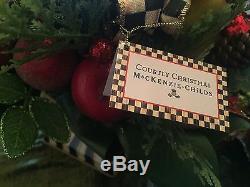 Mackenzie Childs Christmas Centerpiece Courtly Christmas NWT $395