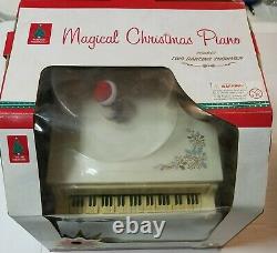 Magical Musical Christmas Piano Self-Playing 12 Songs Dancing Snowmen 2006