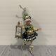 Mark Roberts 10 Black /white Happy New Year Small Fairy Girl Poseable