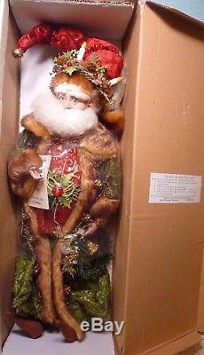 Mark Roberts Father Christmas Santa Fairy Elf Large 21 51-02278 COASealed NEW