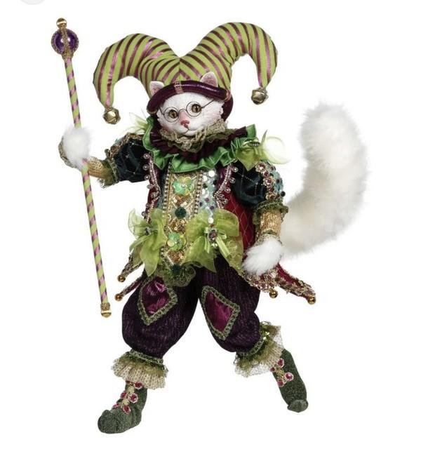 Mark Roberts Mardi Gras Spring 2022 Feline Jester