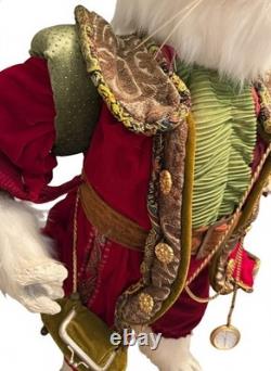 Mark Roberts Victorian Cat Anthropomorphic Statue Sir Puurcy Handmade Art Wood