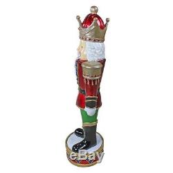 Medium 3' LED Lighted Festive Soldier Nutcracker Soldier Christmas Royal Decor