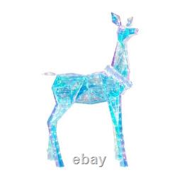 Member's Mark Pre-Lit Prismatic Deer Family Decor, Set of 3 Member's Mark Pre-Lit Prismatic Deer Family Decor, Set of 3