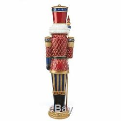 Members Mark PreLit 6FT Grand Caucasian Christmas Nutcracker with 15 LED Lights