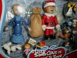 Memory Lane Santa Claus Coming To Town Mint Set 1998 Jessica, Kris Kringle, Topper